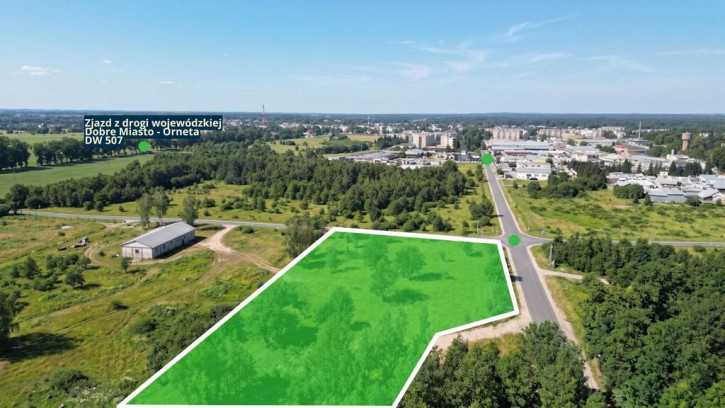 Działka Sprzedaż Orneta 2