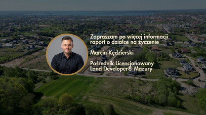 Działka Sprzedaż Gajewo Wichrowe Wzgórze