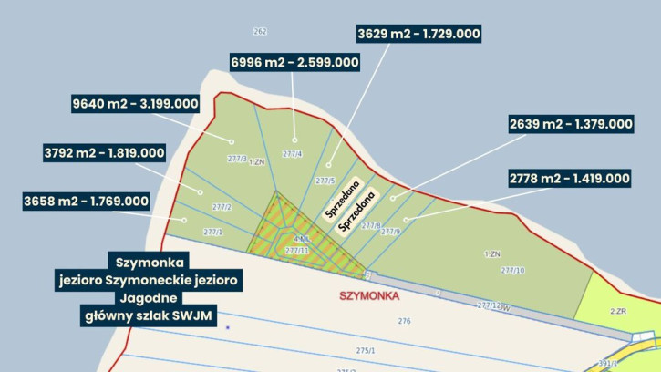 Działka Sprzedaż Szymonka 6
